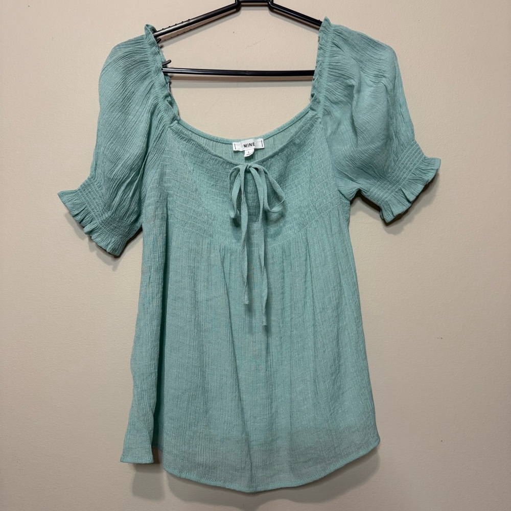 MINE Green Women's Top